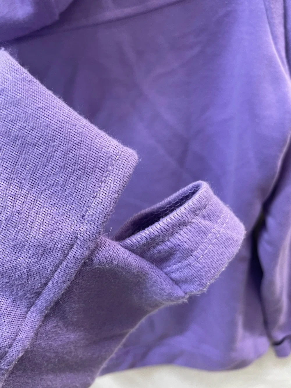 Nike Lavender Full-Zip Hoodie with thumb strap ladies sz 3x